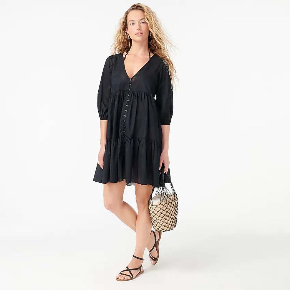Button-front beach dress - Picture 2 of 4